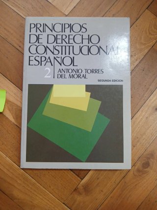 Principios de derecho constitucional español