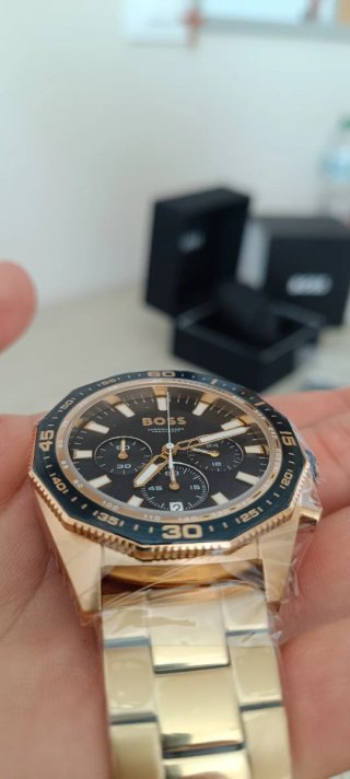 Reloj Hugo Boss Dorado y Azul