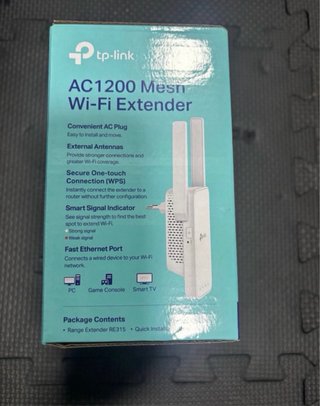 TP-Link RE315 Amplificador WiFi OneMesh AC1200