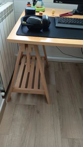 Mesa Escritorio Gamer Madera y Metal. Regalo silla