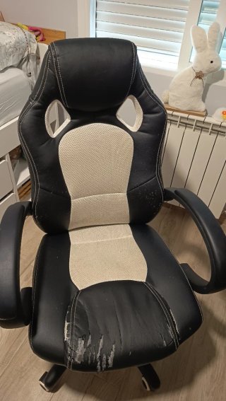 Mesa Escritorio Gamer Madera y Metal. Regalo silla