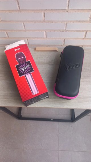Micrófono Karaoke Oficial La Voz - Rosa