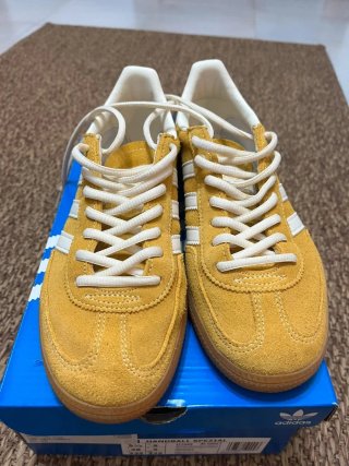 Zapatillas Adidas Suede Amarillas Talla 38.5