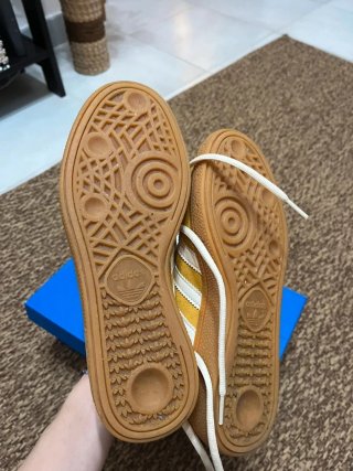Zapatillas Adidas Suede Amarillas Talla 38.5