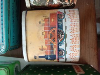 Lotto di 5 Scatole Metalliche Vintage
