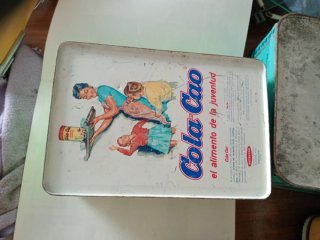 Lotto di 5 Scatole Metalliche Vintage