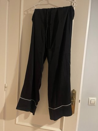 Pijama H&M Viscosa Negro