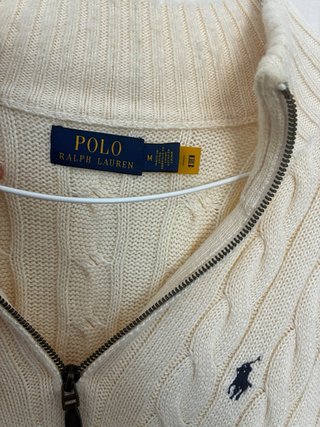Jersey Polo Ralph Lauren Algodón Beige Talla M