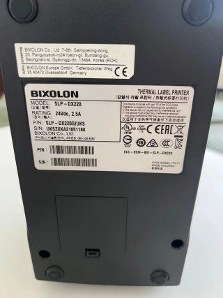 Impresora Etiquetas BIXOLON SLP-DX220 Negra