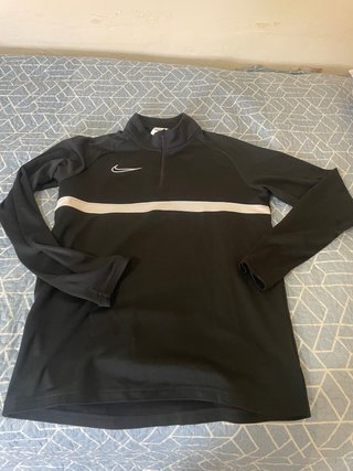 Sudadera Nike Negra Media Cremallera