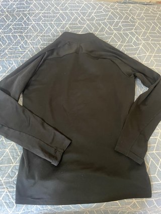 Sudadera Nike Negra Media Cremallera