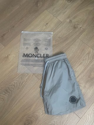 Bañador Moncler Gris Talla M