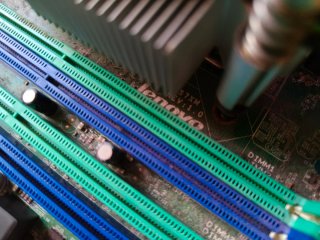Despiece de ordenado, funcionado. Placa, micro...