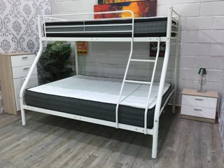 Litera Matrimonio Metálica Blanca