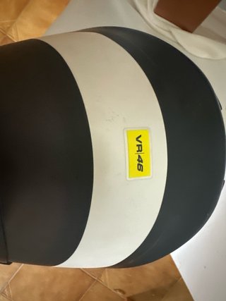 Casco de moto integral Shoei Negro y Blanco