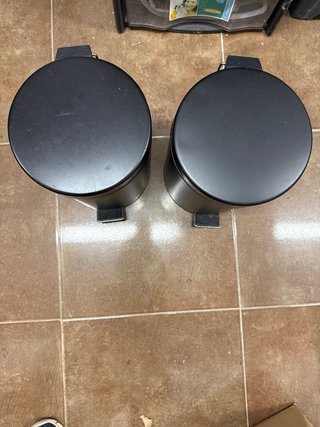 Papeleras Ikea Metal Negro