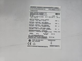 Nevera marca BOSCH