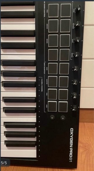 Teclado controlador M-AUDIO Oxygen 61 Pro