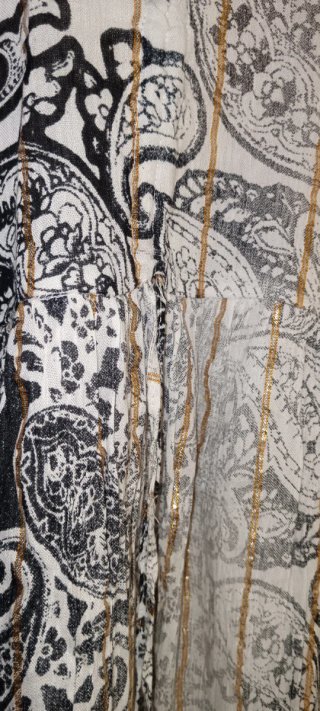 Vestido largo estampado Valdior talla única