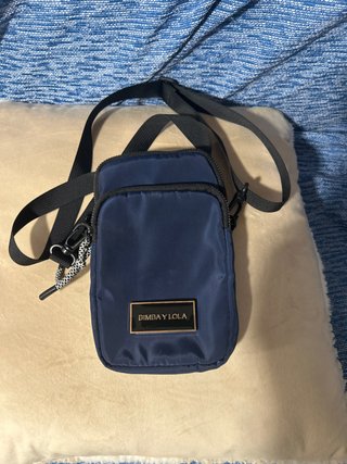 Bolso bandolera juvenil azul BIMBA Y LOLA