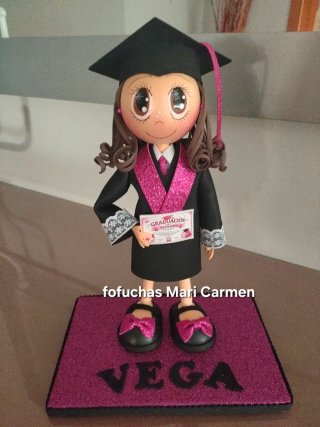 Fofucha personalizada graduación