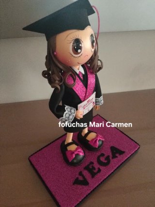 Fofucha personalizada graduación