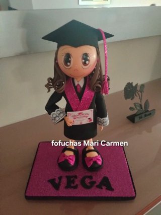 Fofucha personalizada graduación