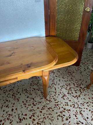 Mesa de comedor madera + 4 sillas