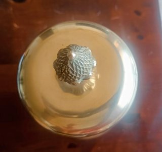 Barattolo Metallico Vintage per Sigari