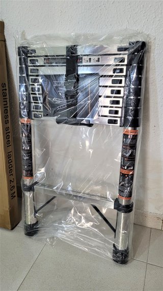 ESCALERA 2.6 M TELESCÓPICA PLEGABLE _