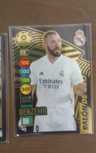 Lote cromos fútbol: Benzema, Invencible