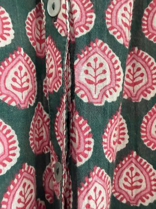 Vestido Oysho Largo Estampado Talla XS