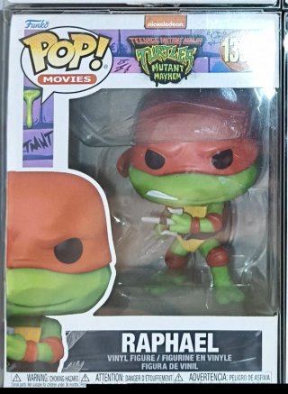 Funko Pop Raphael 1396 TMNT Mutant Mayhem
