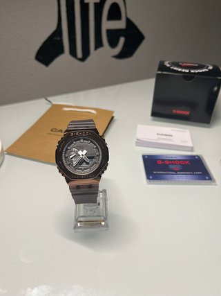 Reloj Casio G-SHOCK CAJA METAL ORO ROSA