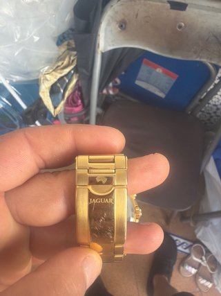 Reloj Jaguar Oro Negro Cronógrafo Sumergible
