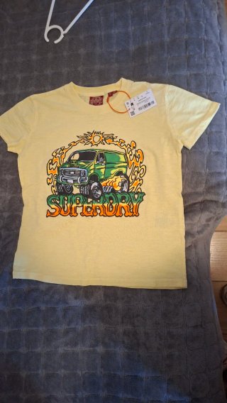 Camiseta Superdry amarilla Talla M