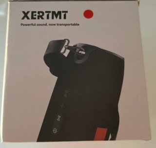 Altavoz Portátil XERTMNT Bluetooth Negro/Rojo