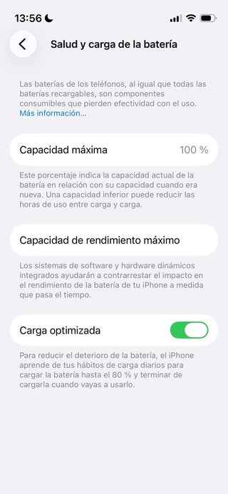 iPhone 13 mini nero con batteria al 100%