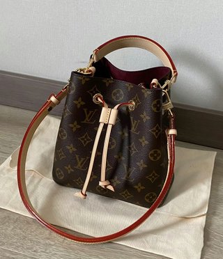Borsa Louis Vuitton Beige/Marrone