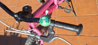 Bici Coluer 16 rosa
