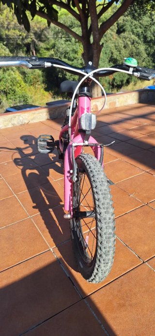 Bici Coluer 16 rosa
