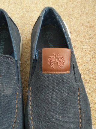 Mocasines Hombre Libergy Azul Marrón