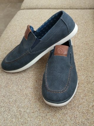 Mocasines Hombre Libergy Azul Marrón