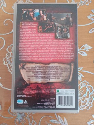 VHS Piratas del Caribe: La Maldición