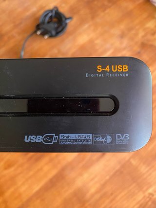 Receptor satélite MVision S-4 USB DVB-S – Funciona