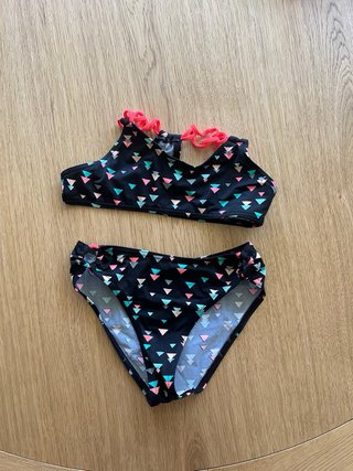 Conjunto 3 bañadores niña y gorro