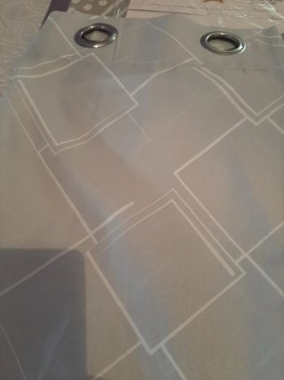 Cortinas Gris 140x260 2 patas