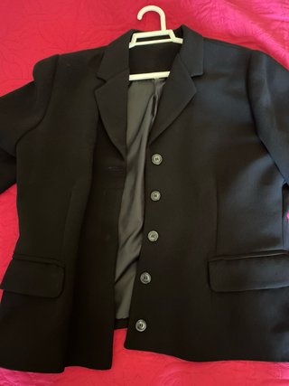 Chaqueta americana negra