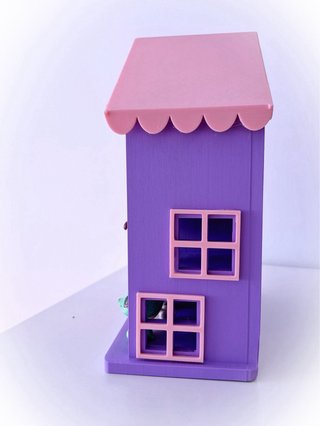 Casa expositora figuras LPS 20 cm x 20 cm