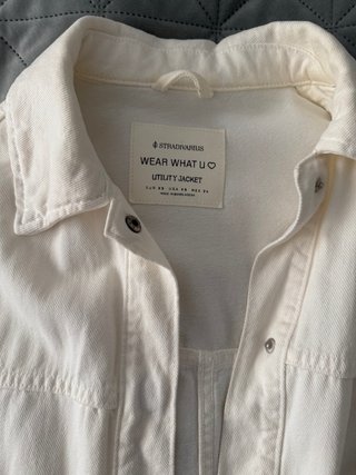 Chaqueta Utility Blanca Talla XS